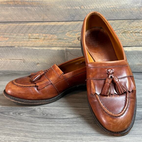 Allen Edmonds Newport Tassel Kiltie Loafer 10.5 D 86912 Classic Timeless
